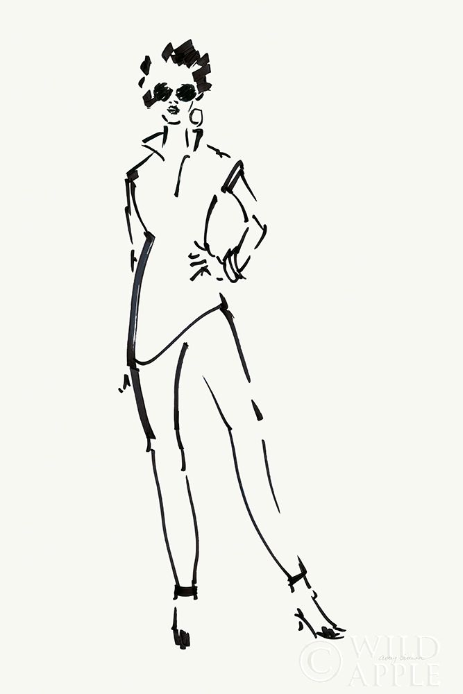 Wall Art Painting id:304644, Name: About Town I, Artist: Tillmon, Avery