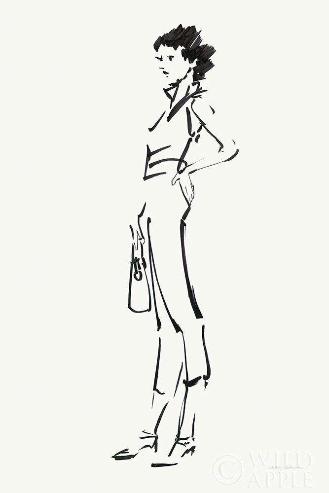 Wall Art Painting id:304643, Name: About Town II, Artist: Tillmon, Avery