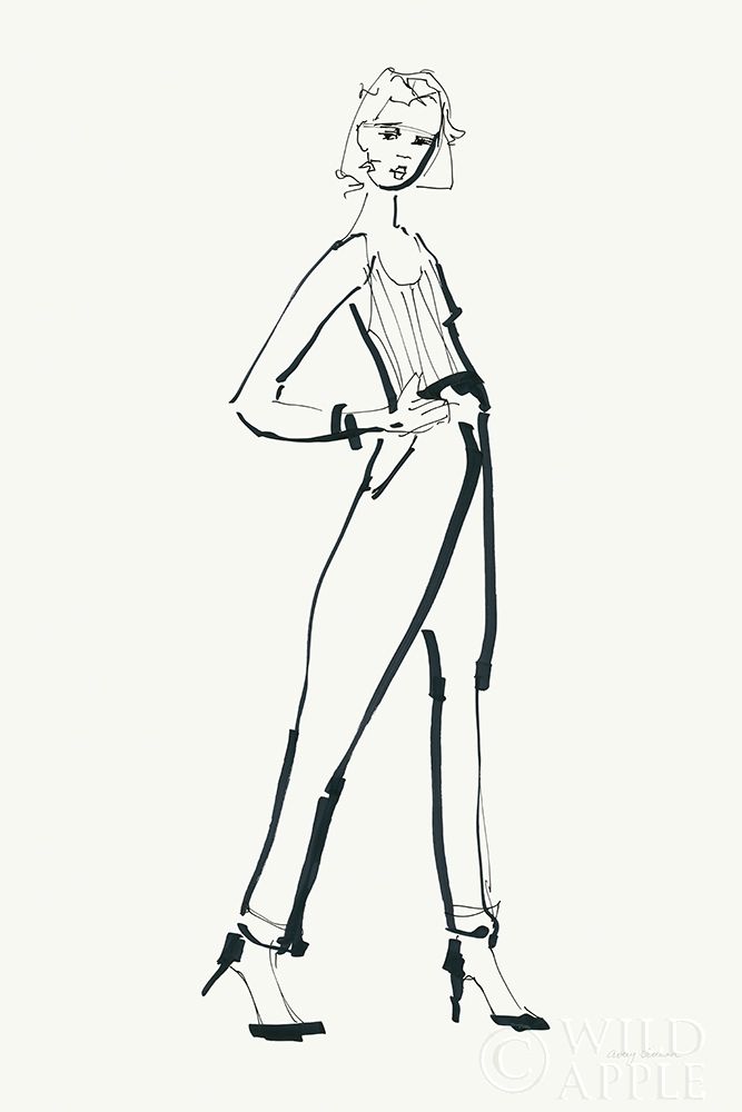 Wall Art Painting id:304642, Name: About Town III, Artist: Tillmon, Avery