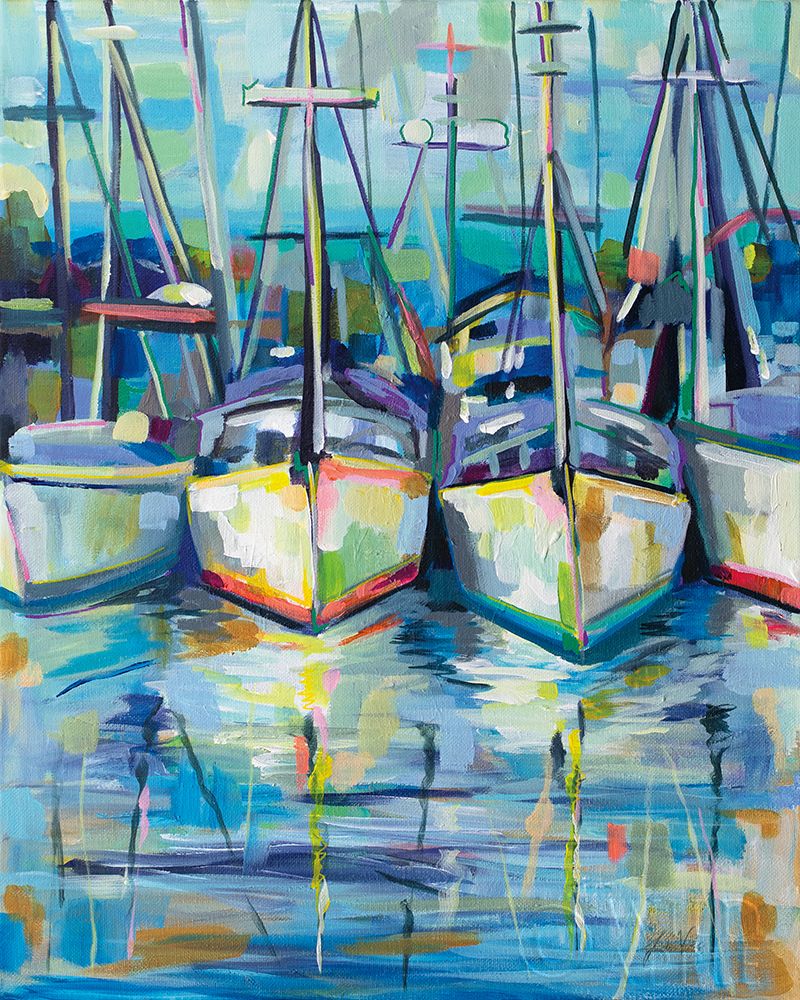 Art Print: Morning Dock