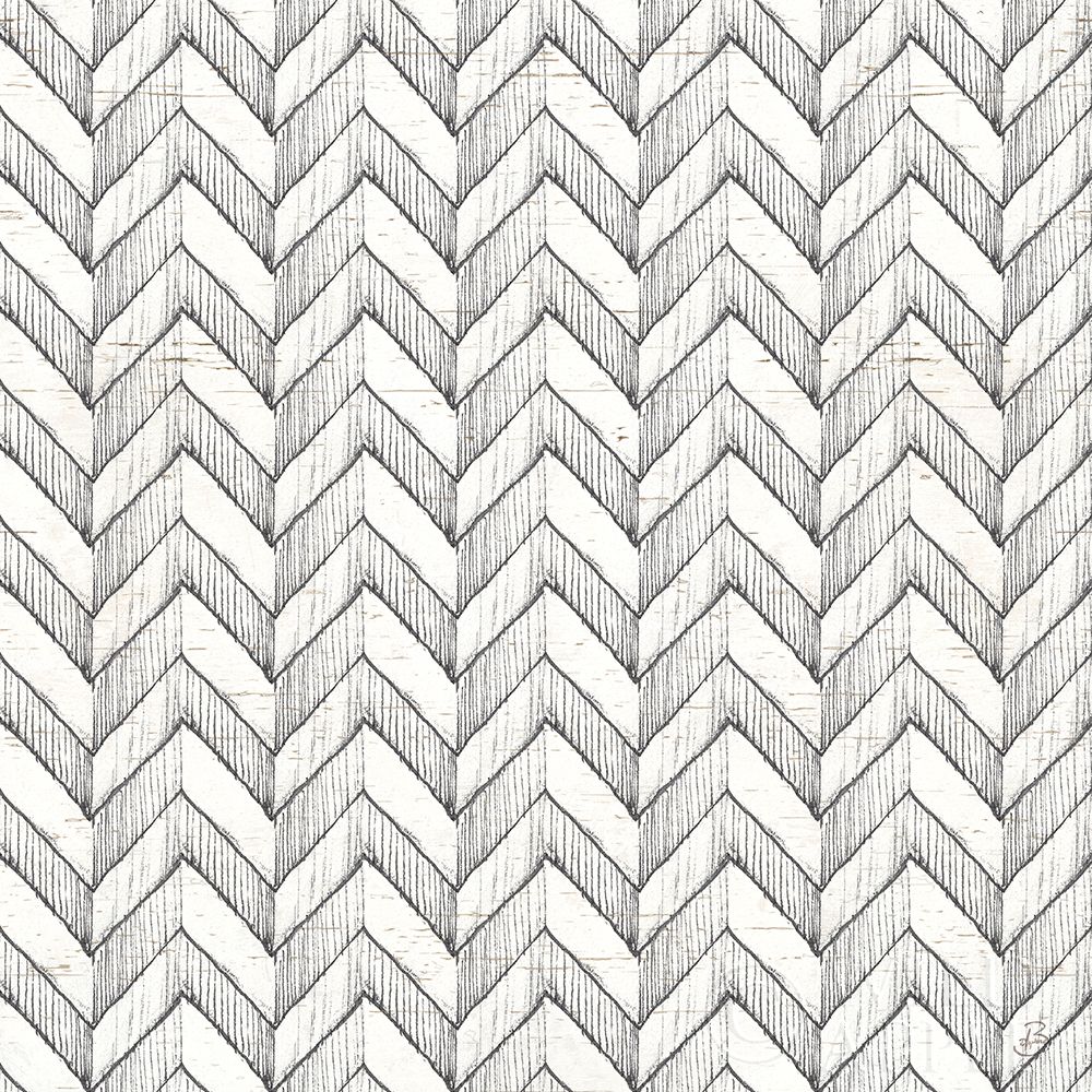 Wall art: Lake Sketches Pattern VIA, by Brissonnet, Daphne