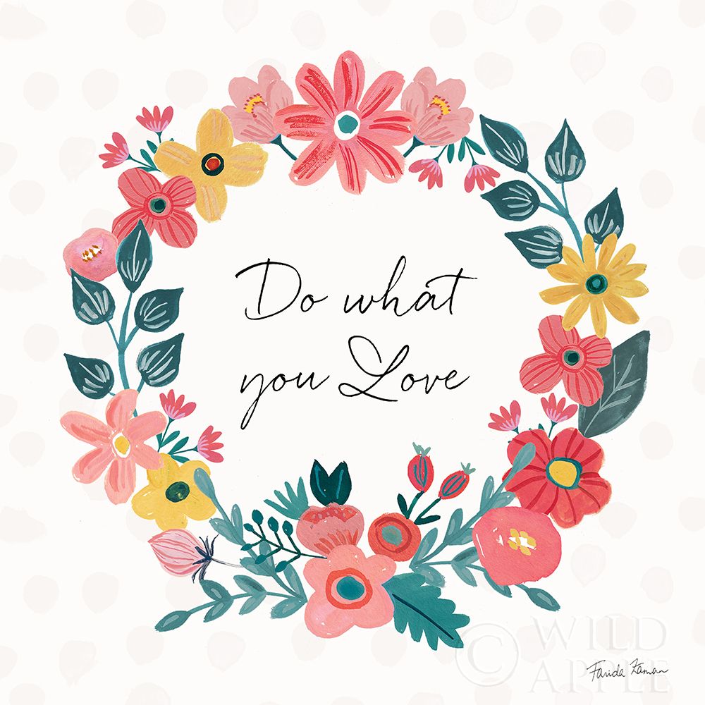 Art Print: Bright Petals V