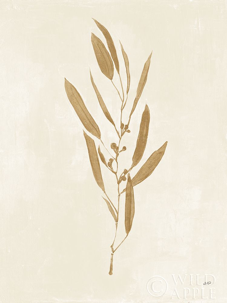 Art Print: Botanical Study I Gold Crop