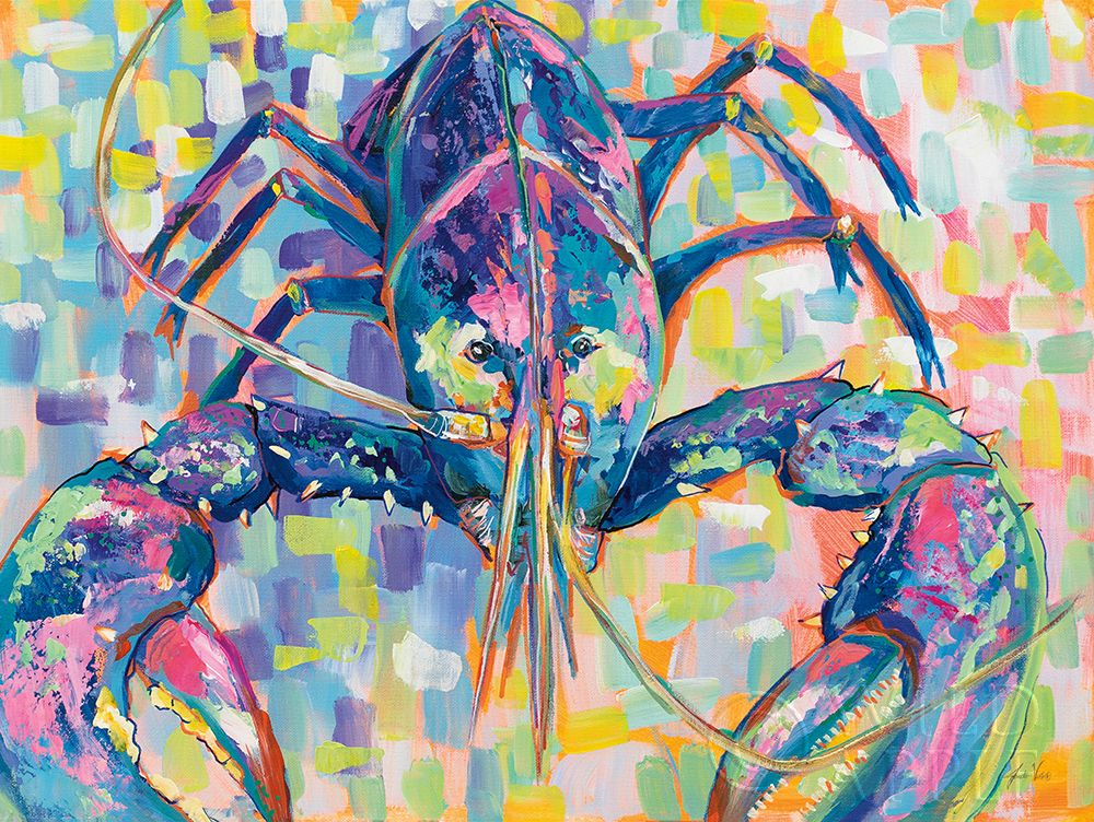 Art Print: Lilly Lobster II