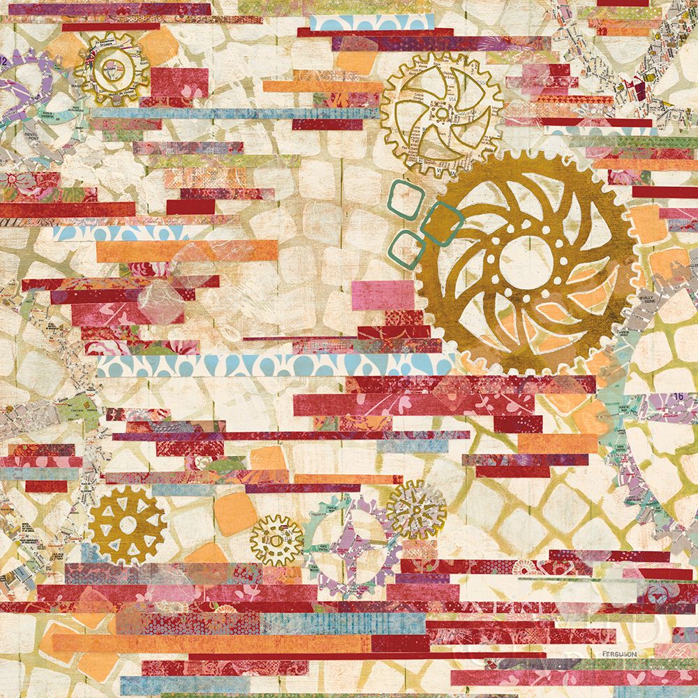 Art Print: EU Timetable I Red