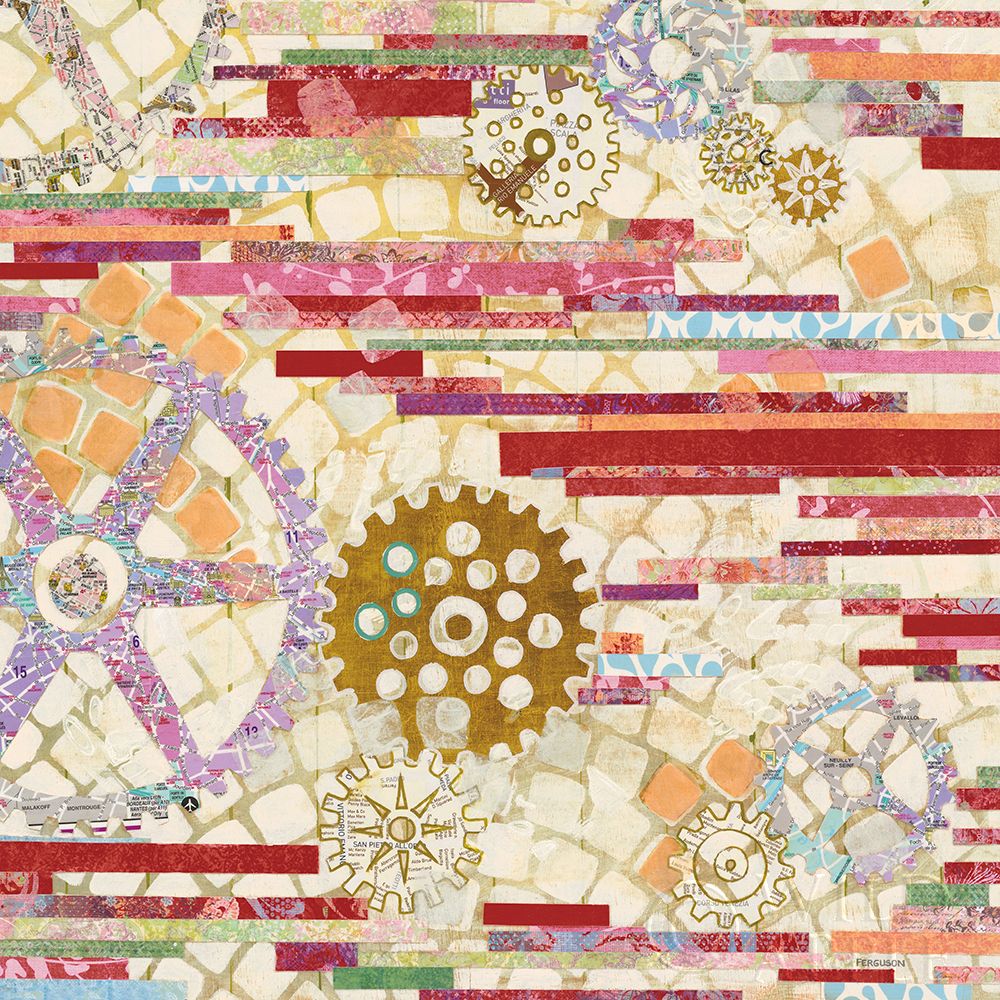 Art Print: EU Timetable II Red