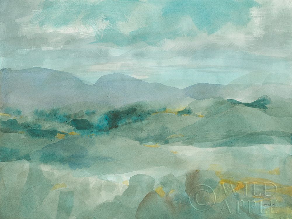 Art Print: Green Mountain View