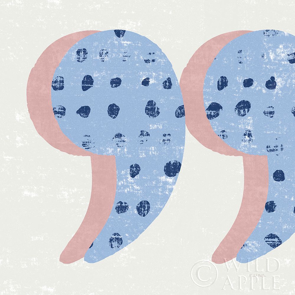 Wall Art Painting id:322478, Name: Punctuated Square V Bright, Artist: Mullan, Michael