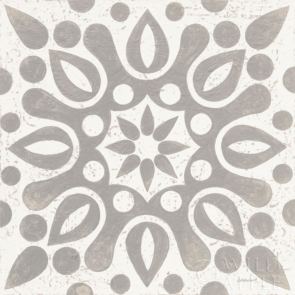 Wall art: Winter Caravan Tile IV, by Lovell, Kathrine