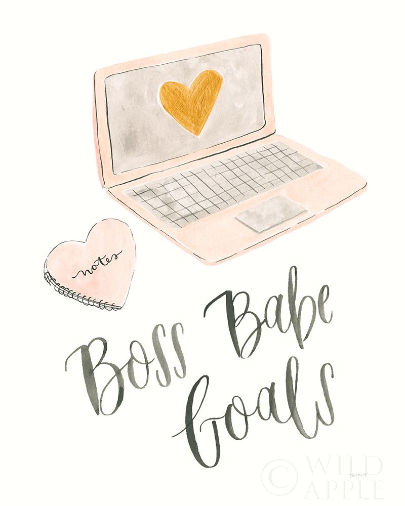 Art Print: Boss Babe I