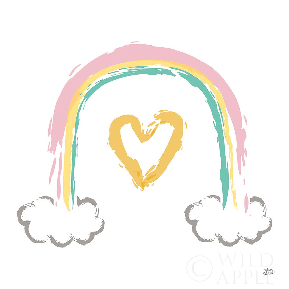 Wall Art Painting id:304587, Name: Rainbow Dream II, Artist: Averinos, Melissa