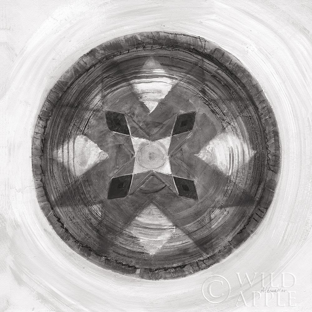 Wall Art Painting id:322518, Name: Woven Beauty III BW, Artist: Hristova, Albena