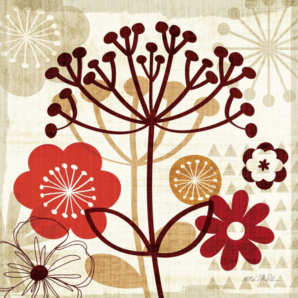 Wall Art Painting id:18890, Name: Floral Pop II, Artist: Mullan, Michael