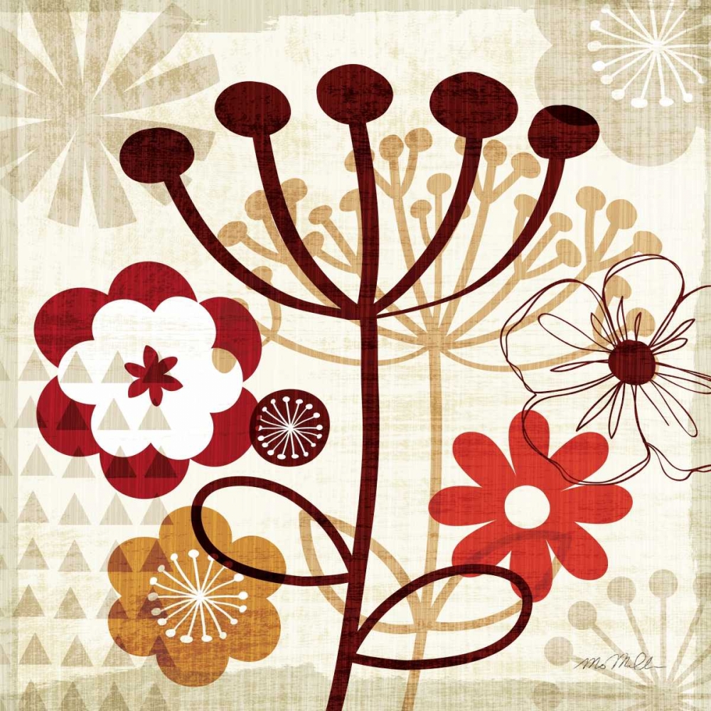 Wall Art Painting id:18891, Name: Floral Pop III, Artist: Mullan, Michael