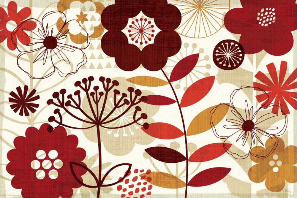Wall Art Painting id:19094, Name: Floral Pop I, Artist: Mullan, Michael