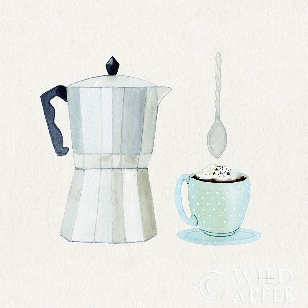 Art Print: Coffee Break VII Tan