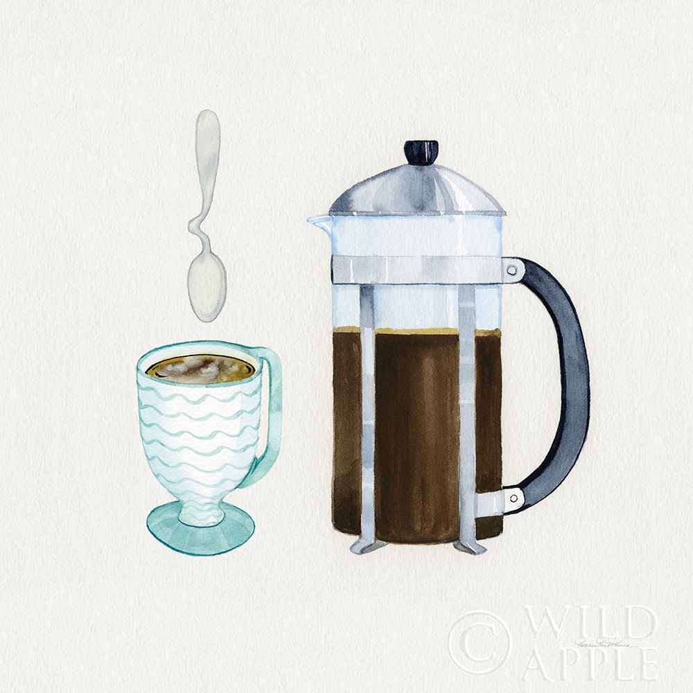 Art Print: Coffee Break VIII Tan