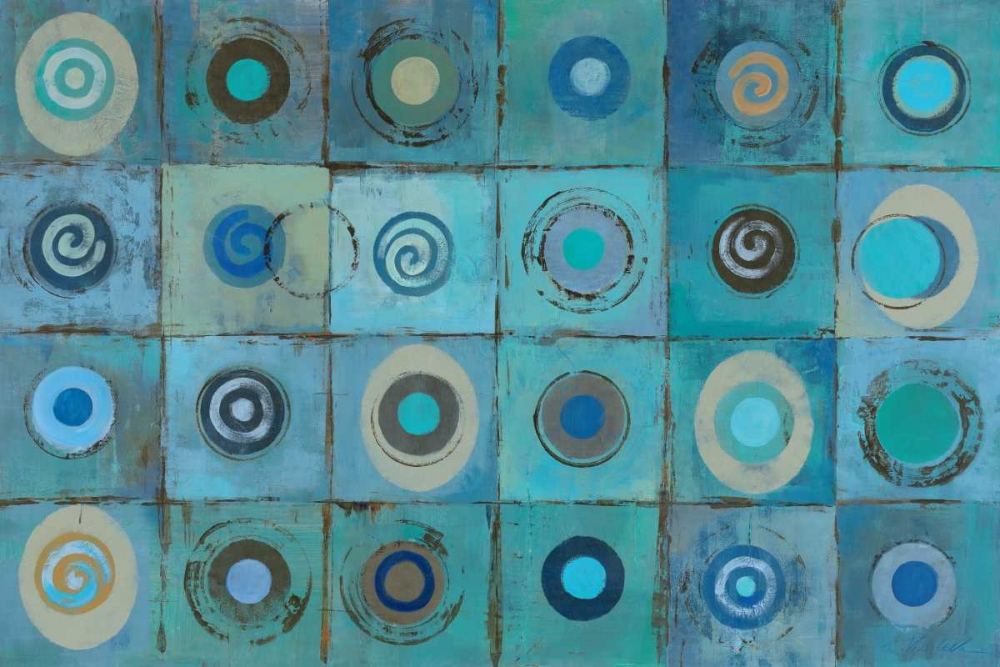 Wall Art Painting id:17827, Name: Underwater Mosaic, Artist: Vassileva, Silvia