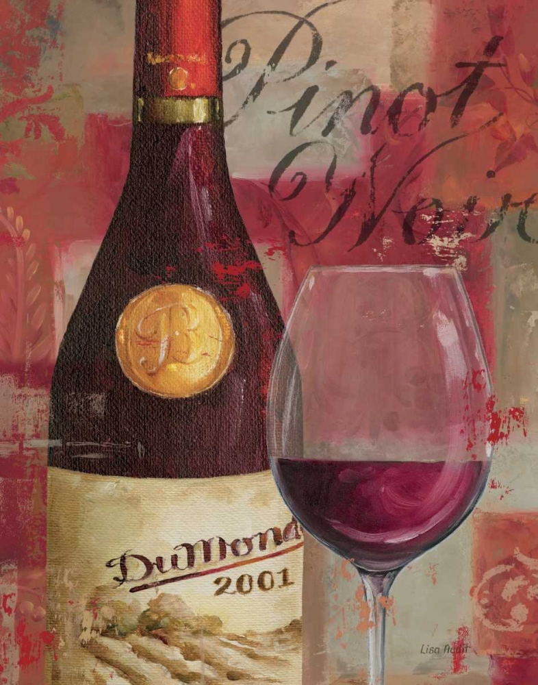 Art Print: Vin Abstrait I