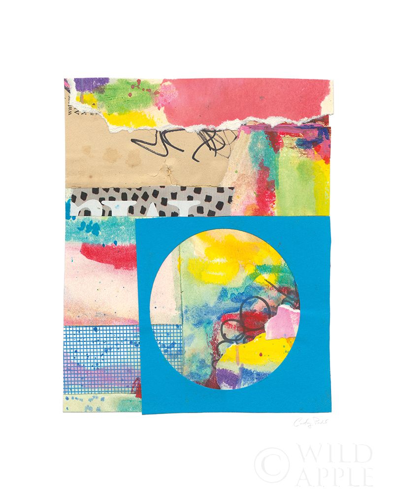 Wall art: Color Layers II, by Prahl, Courtney