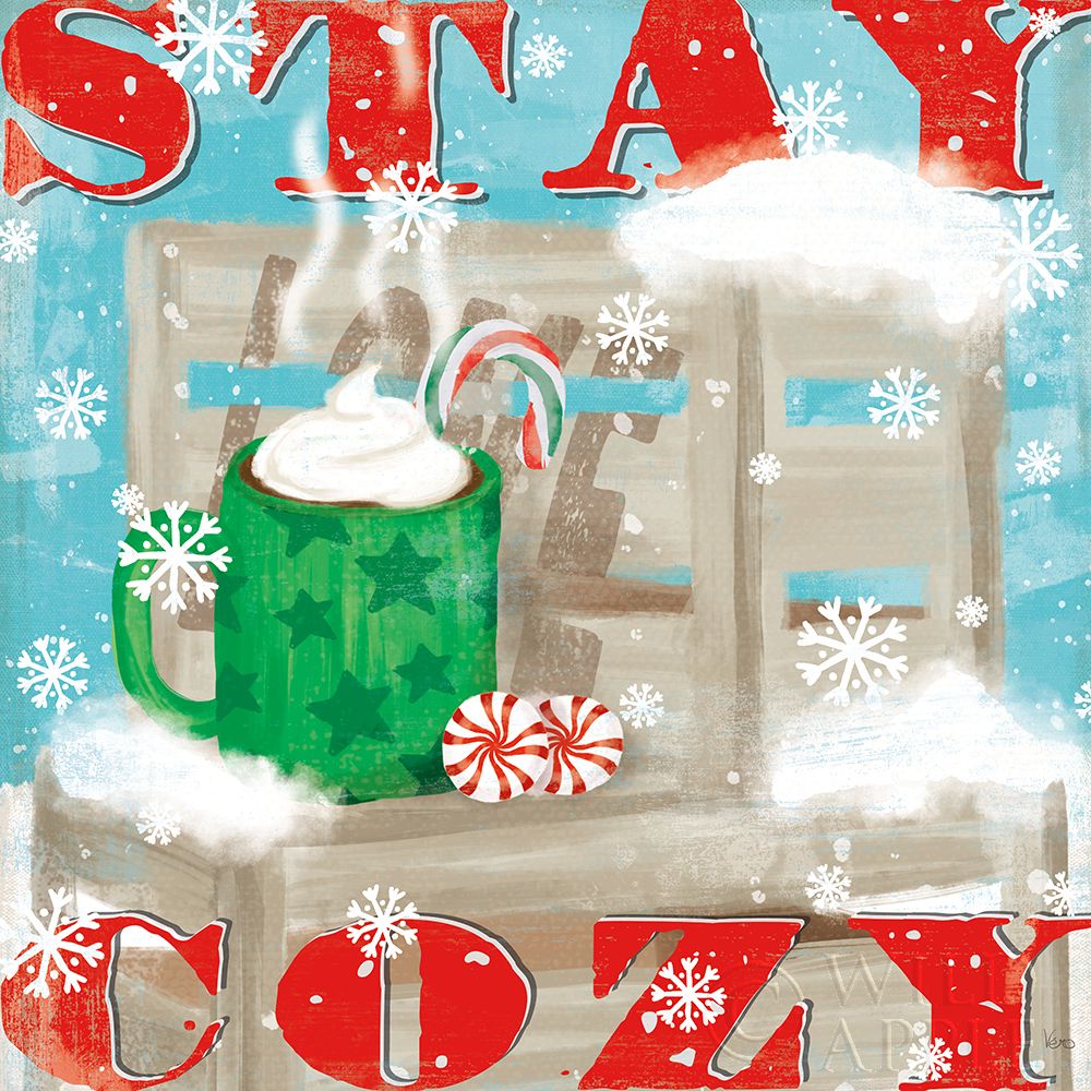 Wall Art Painting id:308803, Name: Snowy Fun VI, Artist: Charron, Veronique