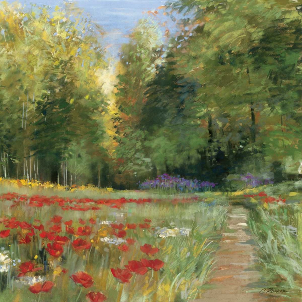 Art Print: Field of Flowers