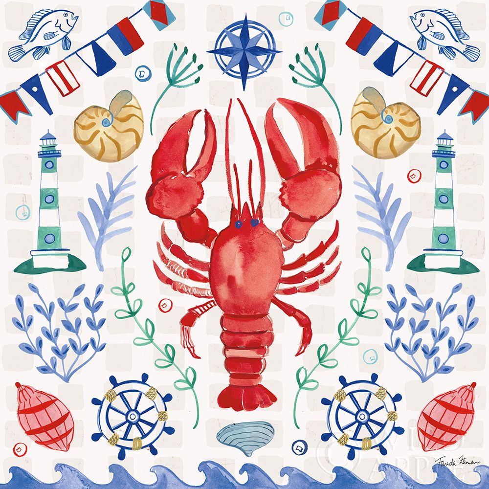 Art Print: Maritime Delight III