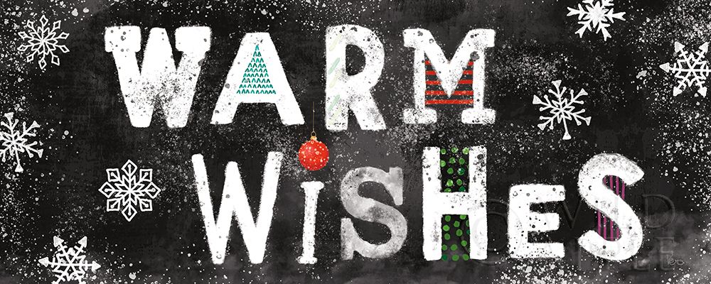 Wall Art Painting id:336048, Name: Festive Forest IV Black, Artist: Charron, Veronique