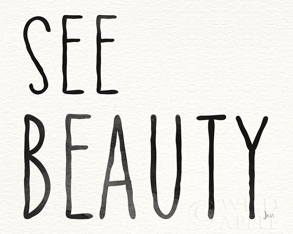 Art Print: Little Jewels See Beauty