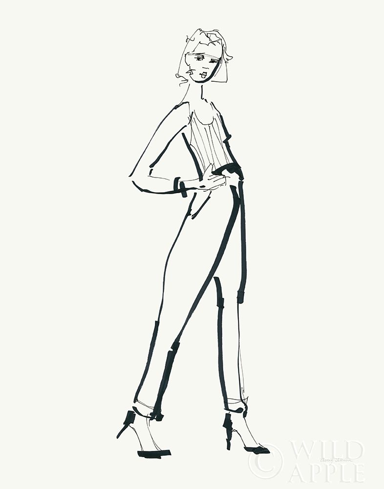 Wall Art Painting id:311922, Name: About Town III MB, Artist: Tillmon, Avery