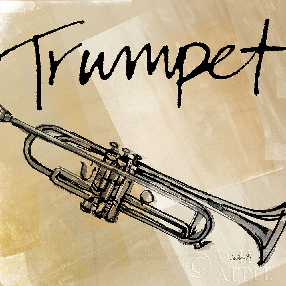 Art Print: Trumpet Neutral