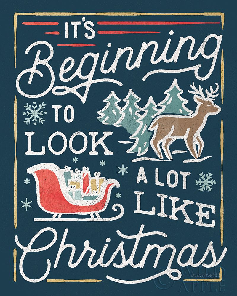 Art Print: Christmas Adventures VII Dark