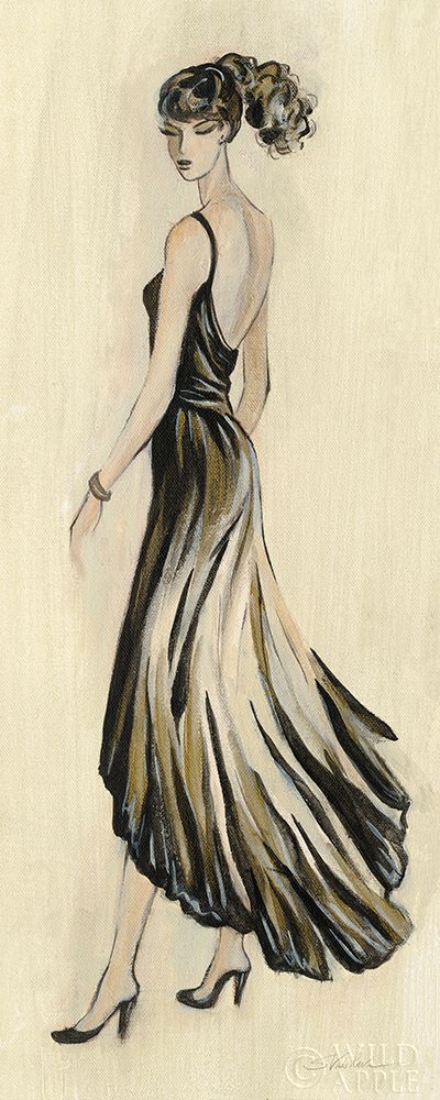 Wall Art Painting id:336176, Name: Evening Gown IV, Artist: Vassileva, Silvia