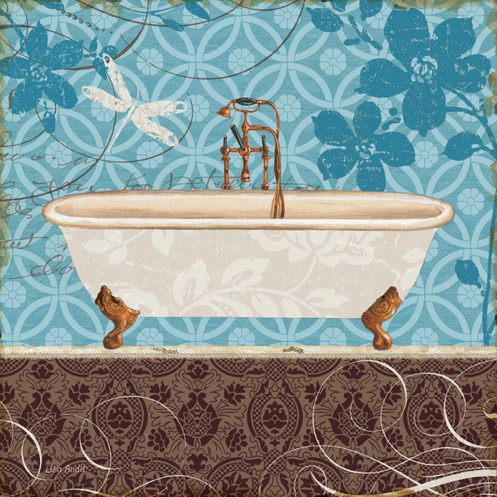 Wall Art Painting id:17166, Name: Eco Motif Bath II, Artist: Audit, Lisa
