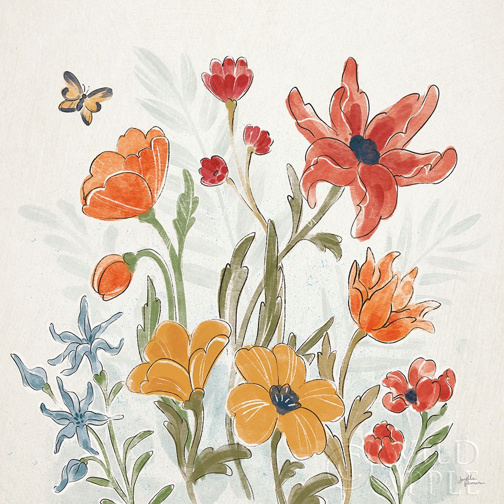 Art Print: Spiced Petals II