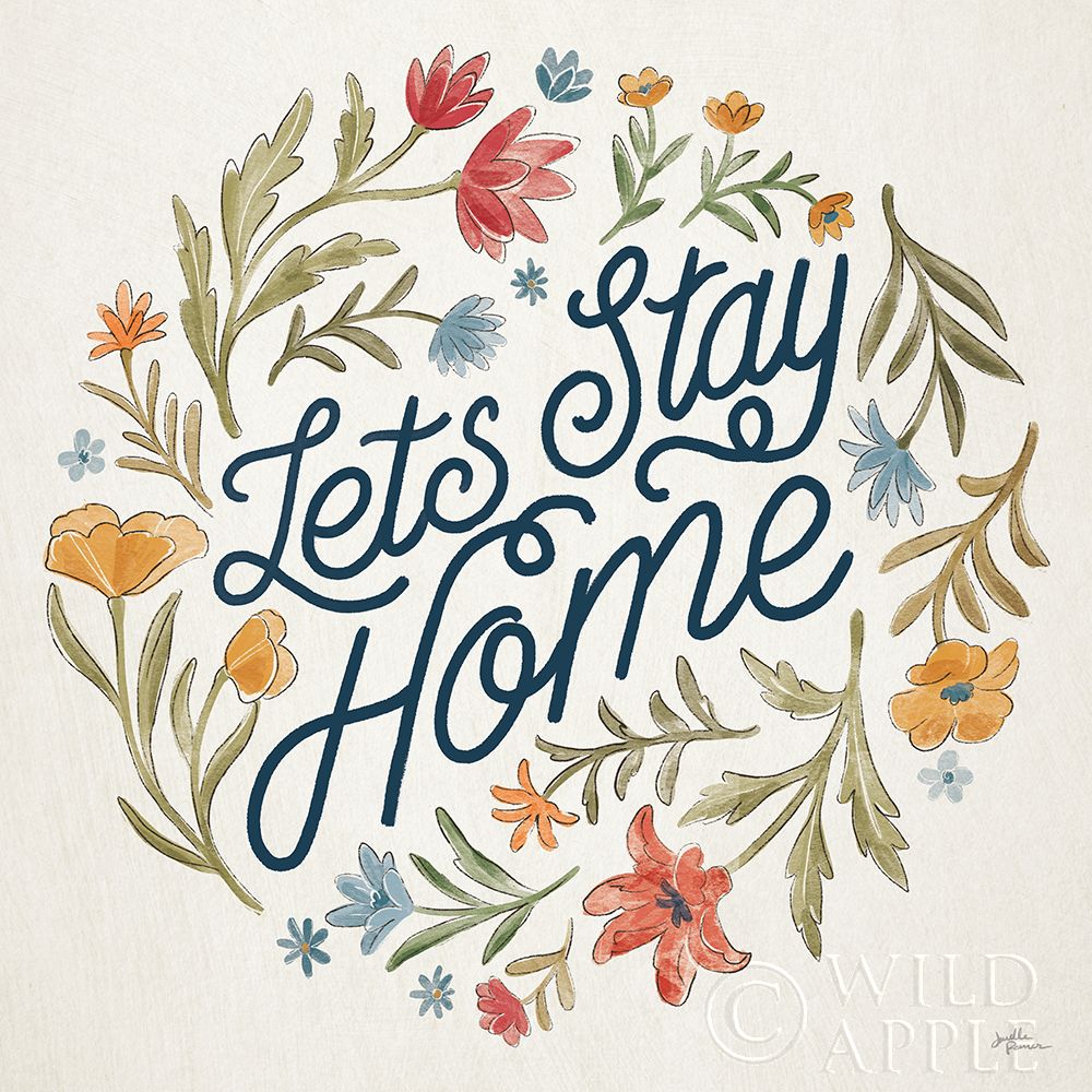 Art Print: Spiced Petals VI