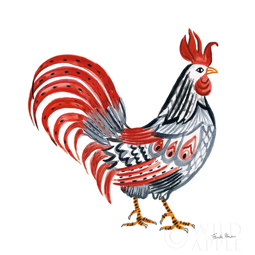 Wall art: Farm Beauty I, by Zaman, Farida