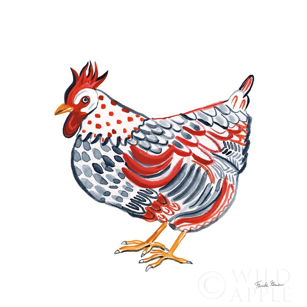 Wall art: Farm Beauty II, by Zaman, Farida