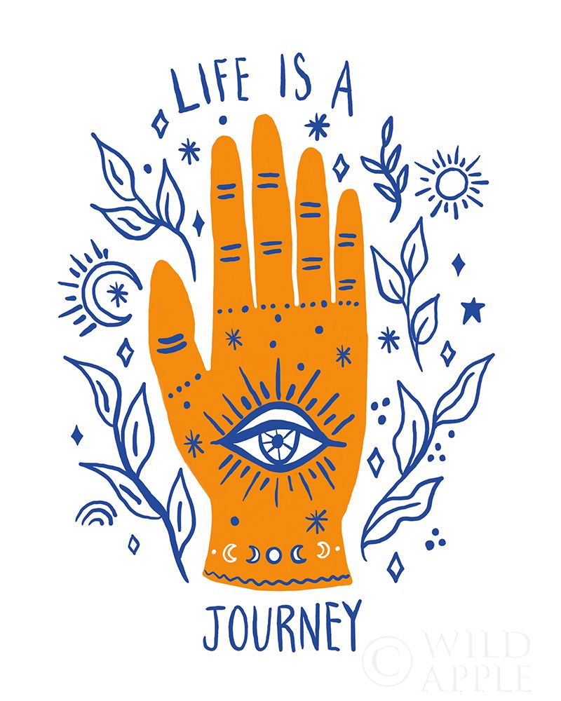 Art Print: Palm Reading I