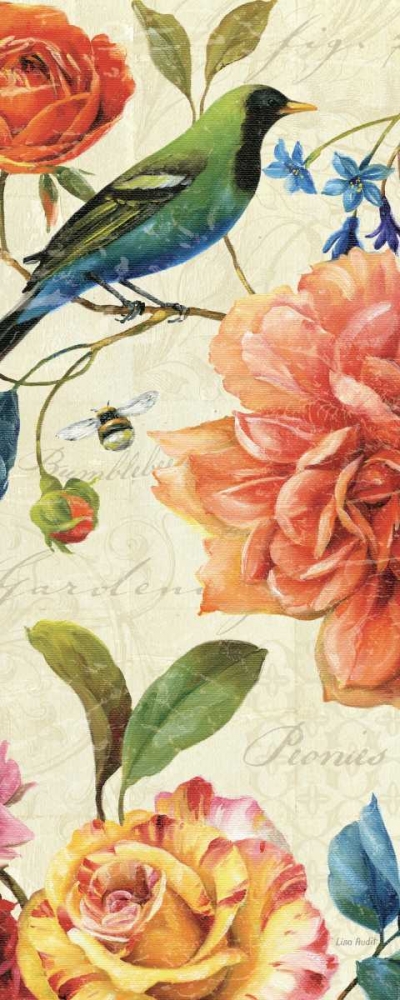 Wall Art Painting id:17440, Name: Rainbow Garden VI - Cream, Artist: Audit, Lisa