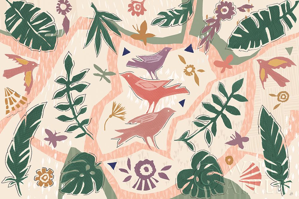 Wall Art Painting id:336332, Name: Desert Flair V Color, Artist: Brissonnet, Daphne