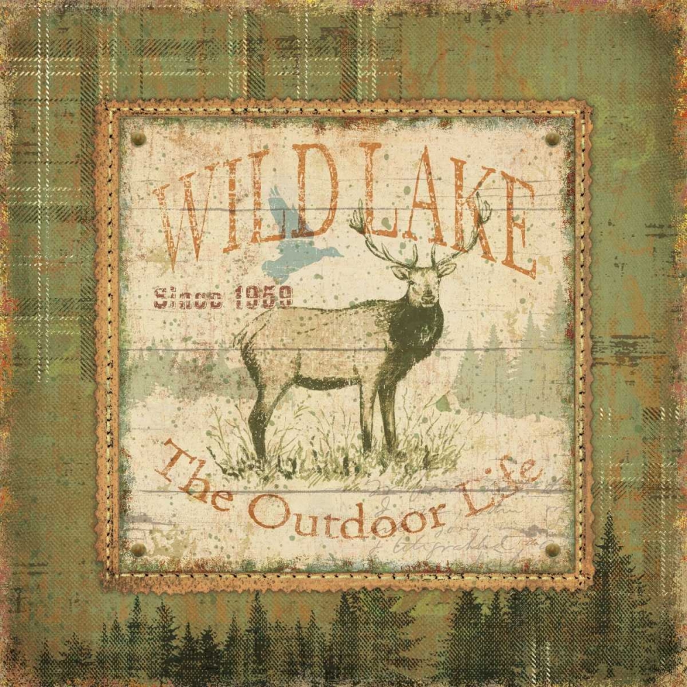 Art Print: Outdoor Life I