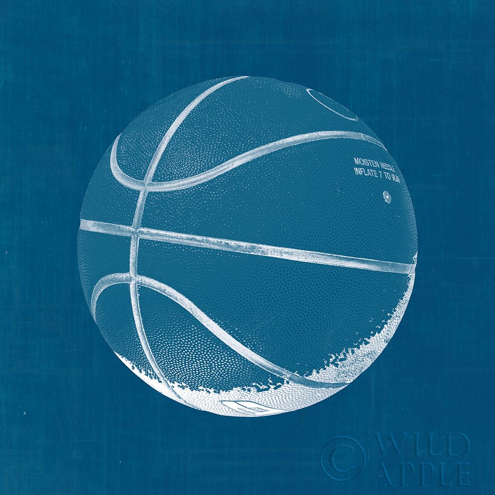 Wall Art Painting id:355998, Name: Ball Four Blueprint IV, Artist: Wild Apple Portfolio