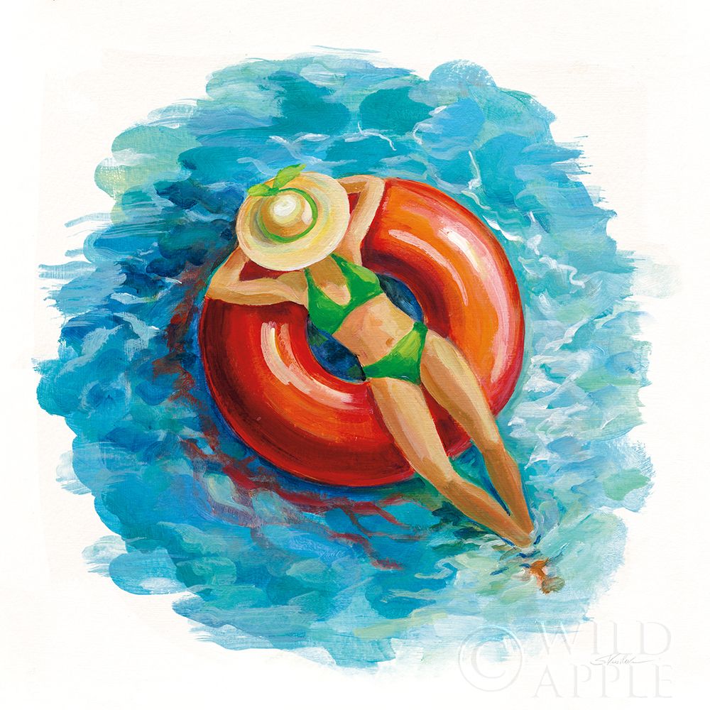 Wall Art Painting id:342664, Name: Sunbather I, Artist: Vassileva, Silvia