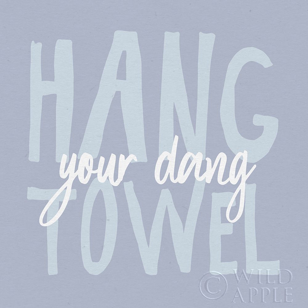 Art Print: Bathroom Advice II