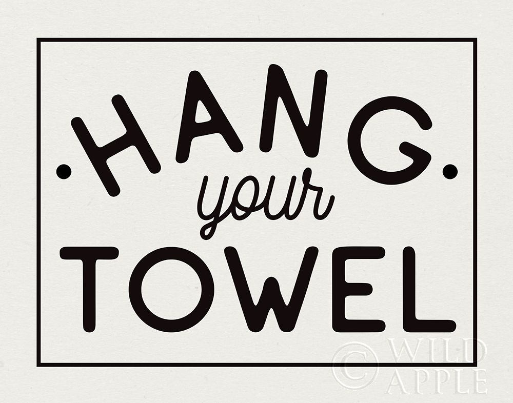 Art Print: Bathroom Rules II