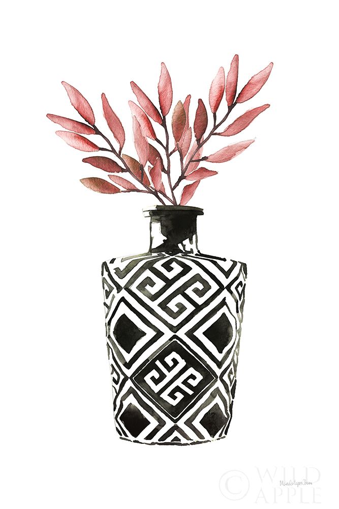 Art Print: Geometric Vases III