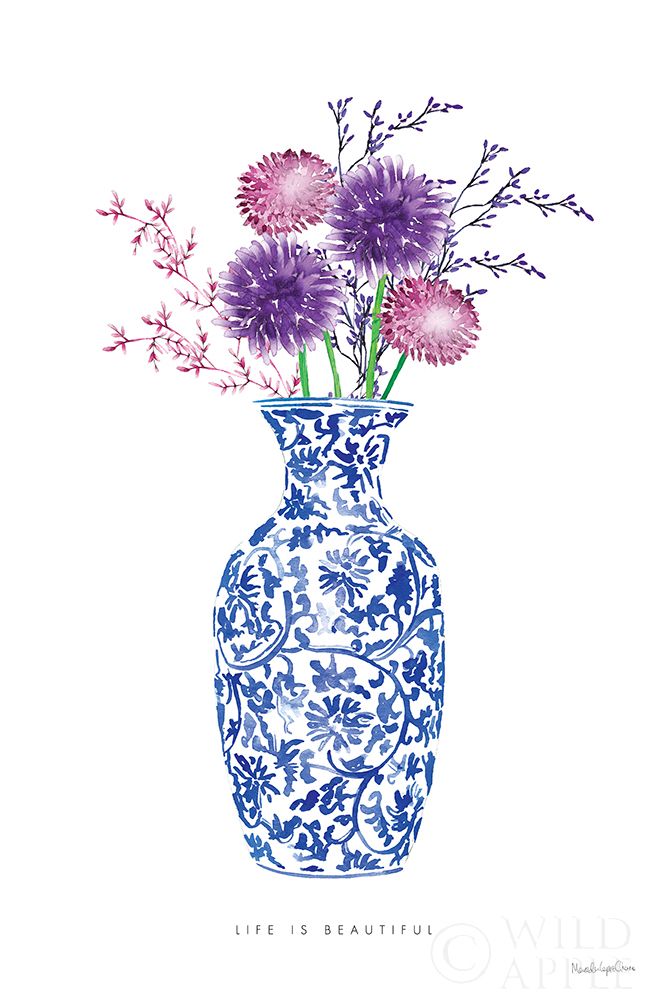 Art Print: Chinoiserie Style II