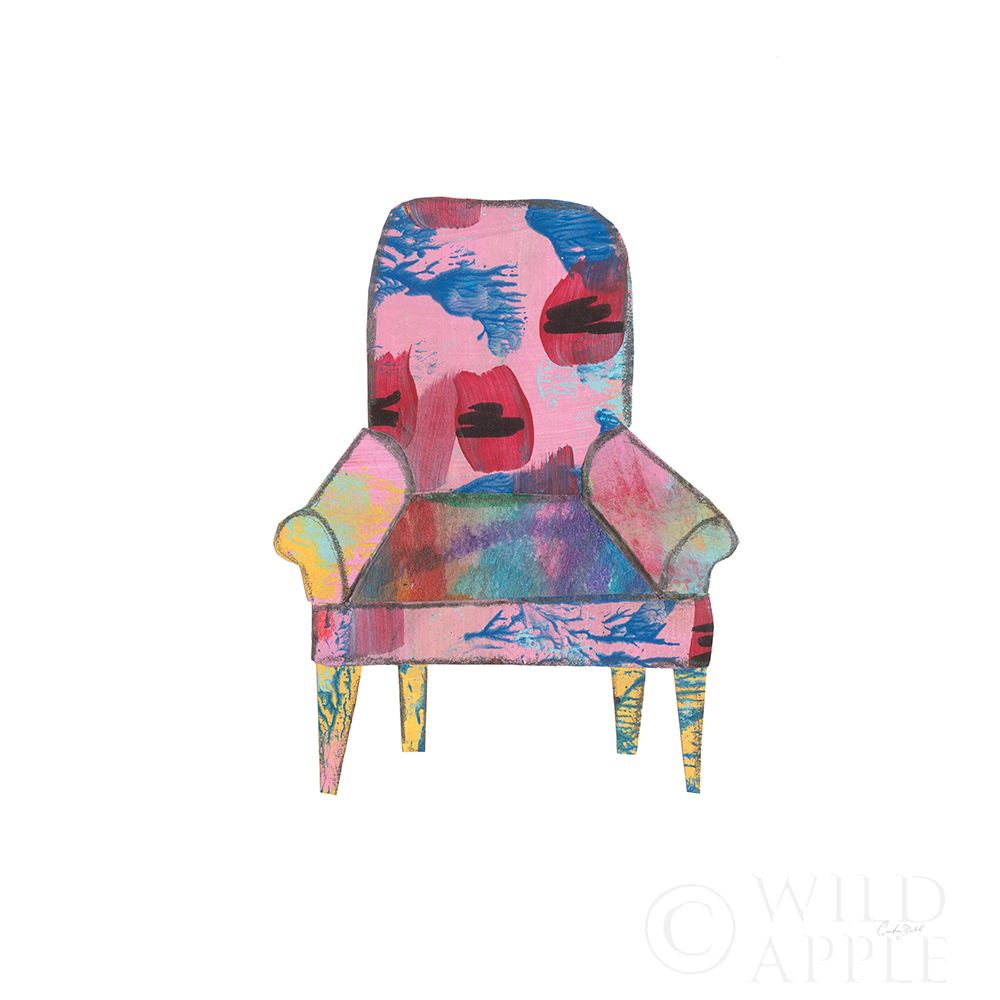 Wall Art Painting id:356179, Name: Mod Chairs VII, Artist: Prahl, Courtney