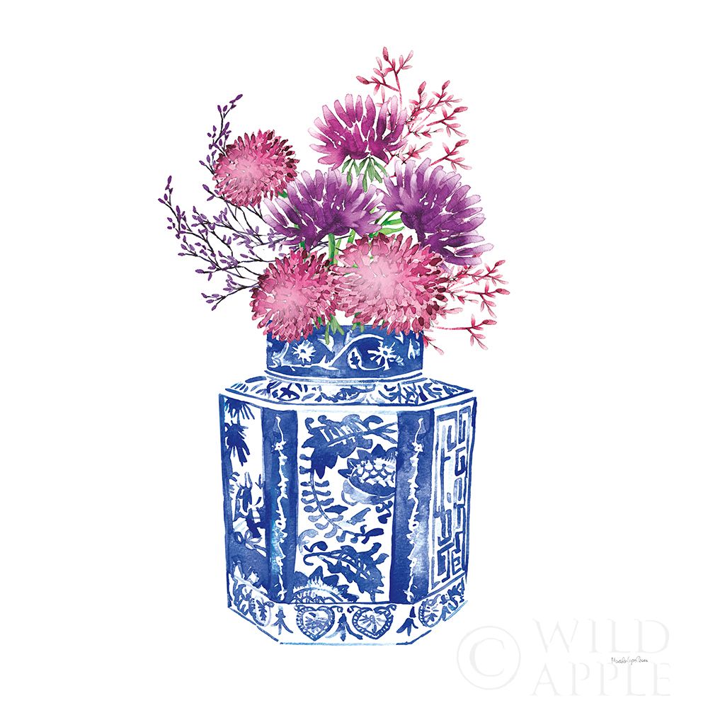 Art Print: Chinoiserie Style III
